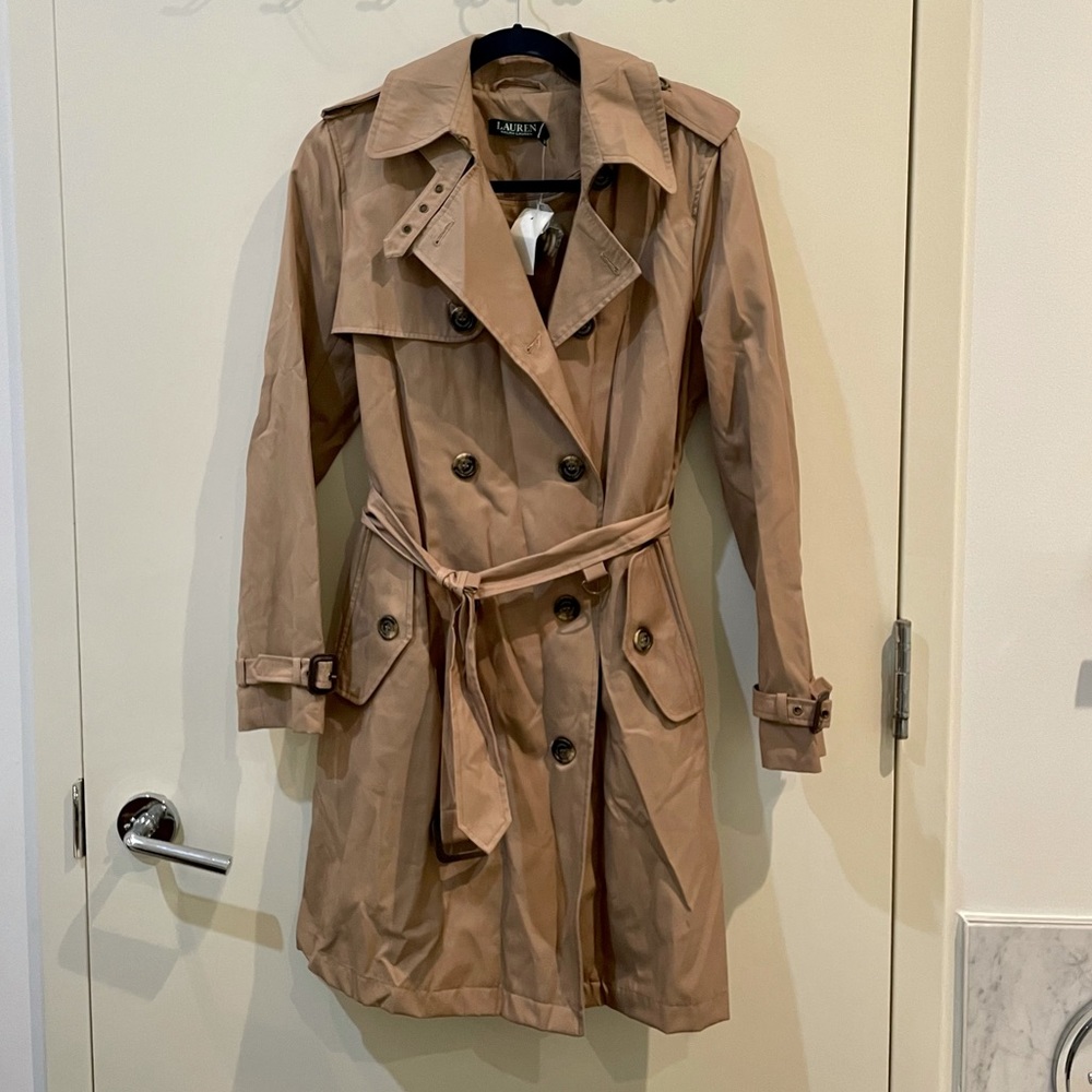 Lauren Ralph Lauren Double Breasted Trench Coat
